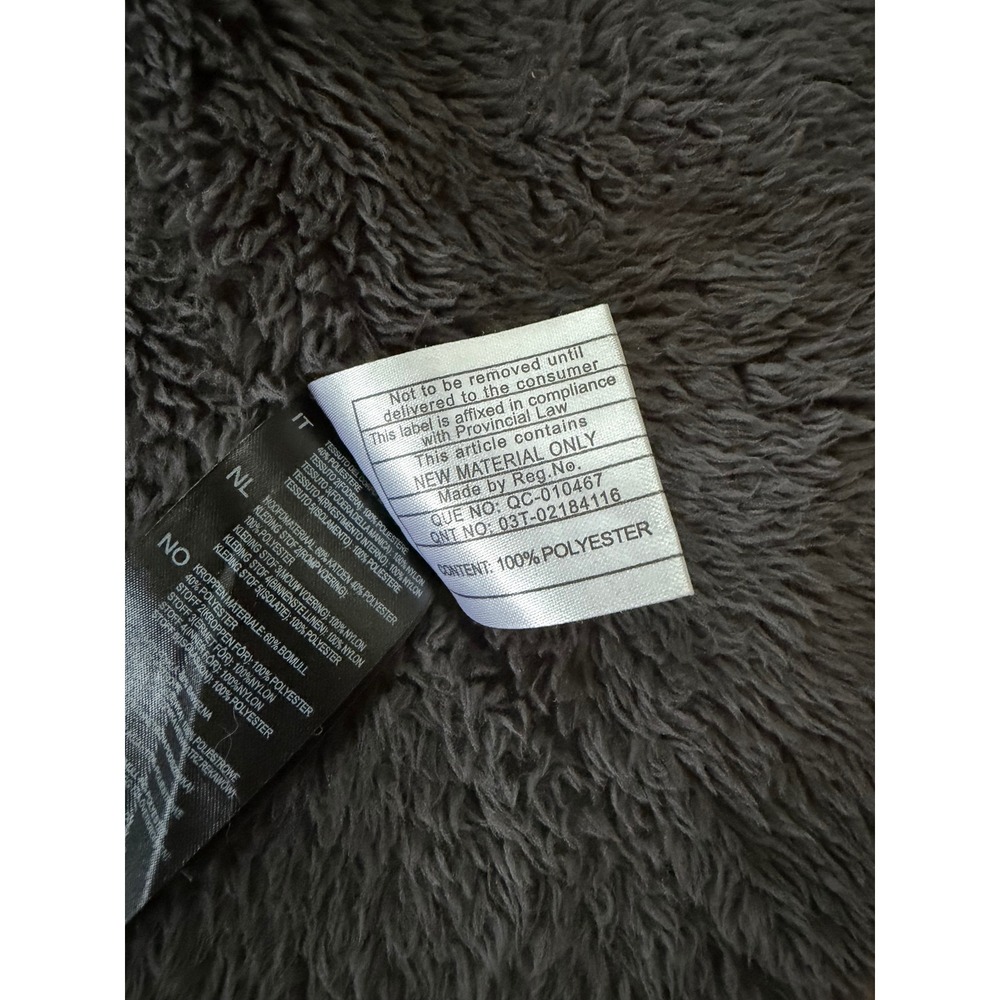 KUHL Mens Medium Sherpa Lined Flannel Plaid Shirt Jacket Gray Burgundy Shacket - Picture 6 of 12